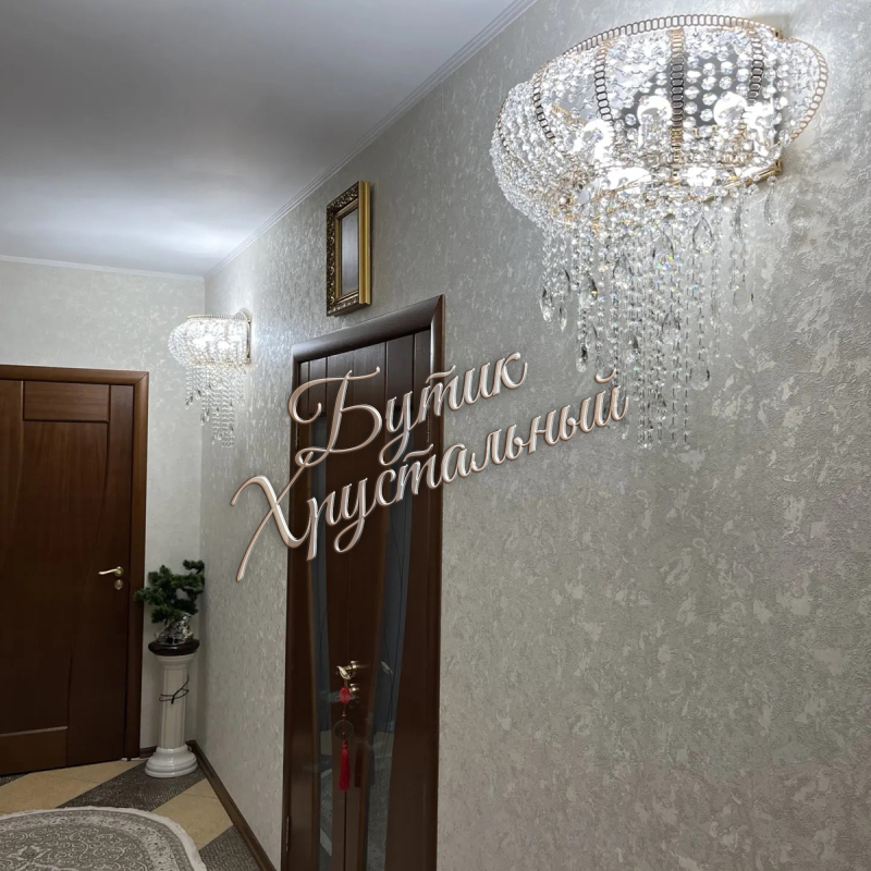 Бра Тайны Галактики-3, 5 ламп в интерьере
