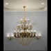 Бронзовая Люстра в интерьере 1450*2500мм