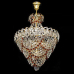 Хрустальная люстра "Натали Роза Цветная" 